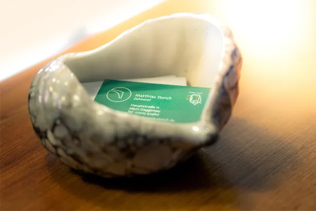 Eingangsbereich der Praxis